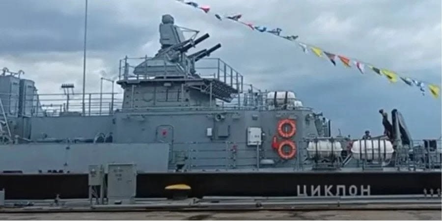 Ukraine sinks Russian missile ship Tsiklon in occupied Crimea