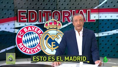 Pedrerol analiza el Bayern - Real Madrid: "Ojo en la vuelta..."