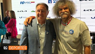 Carlos ‘El Pibe’ Valderrama se probará en una cancha de golf en Quito