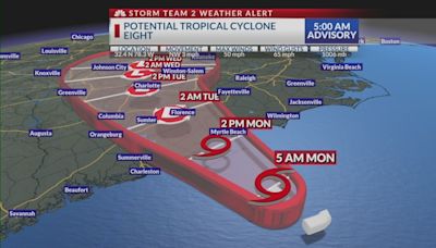 Tropical system to impact South Carolina coast