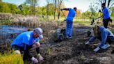 Phillies and Citizens Volunteer with the Fairmount Park Conservancy on Earth