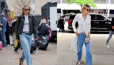 向 Gigi Hadid 偷師：藍色牛仔褲太普通了，要百搭的話，這 3 款顏色更值得入手！