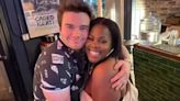 “Glee ”Stars Chris Colfer and Amber Riley Reunite — See the Photo!