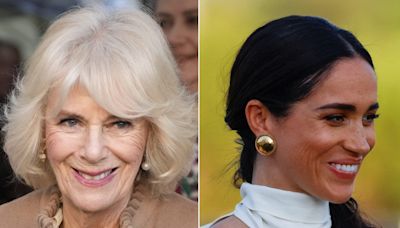 The new earring styles loved by Queen Camilla and Meghan