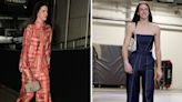 Caitlin Clark Hits the WNBA Tunnel in a Slouchy Fendi Set and a Cutout Denim Jumpsuit