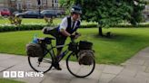 Tour guide sets off on Harrogate-Cairo bike ride