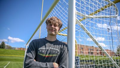 Regina Catholic's Thor Olso has made an impact on the soccer field since move from Norway