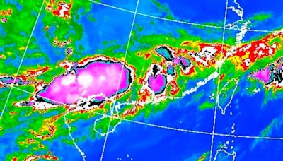 台灣西側出現一片紫「長500公里」！鄭明典示警：致災性雨彈靠近了 | 天氣 - 太報 TaiSounds