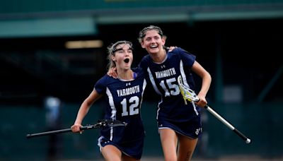 Girls' lacrosse: Third-quarter rally turns tide as Yarmouth earns Class A title with 12-8 win over Falmouth