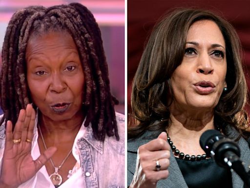 Whoopi Goldberg shuts down claim that Kamala Harris is a "DEI hire" on 'The View': "Women of color freak people out"