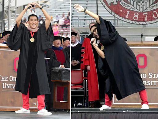 ‘Misunderstood’ Ohio State commencement speaker defends viral speech he wrote on ayahuasca: ‘Did not expect the boos’