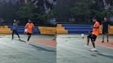 Video: Sanju Samson Spotted Playing Football On Basketball Court Amid Cricketing Break Ahead Of Home Series vs Bangladesh