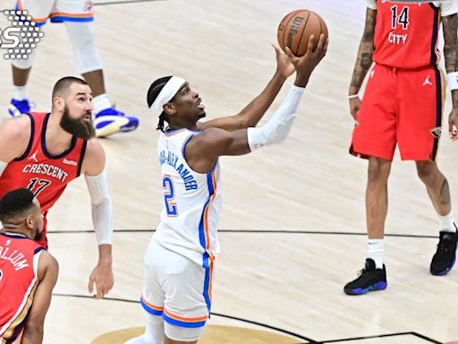 NBA／客場踢館照樣血洗！SGA坐鎮雷霆 「三連勝聽牌」痛擊鵜鶘│TVBS新聞網