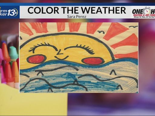 Color the Weather: Sara Perez