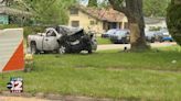 One person hospitalized after a crash in Flint on Tuesday