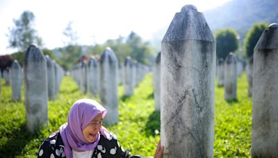 Thousands mark 1995 Srebrenica genocide which is denied by Serbs, fueling ethnic tensions in Bosnia