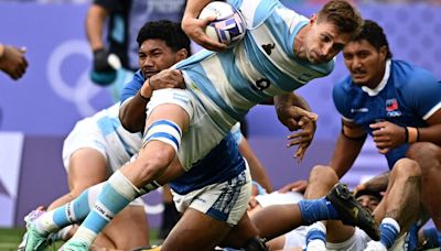 Los Pumas 7s derrotaron a Kenia y Samoa y clasificaron a cuartos de final