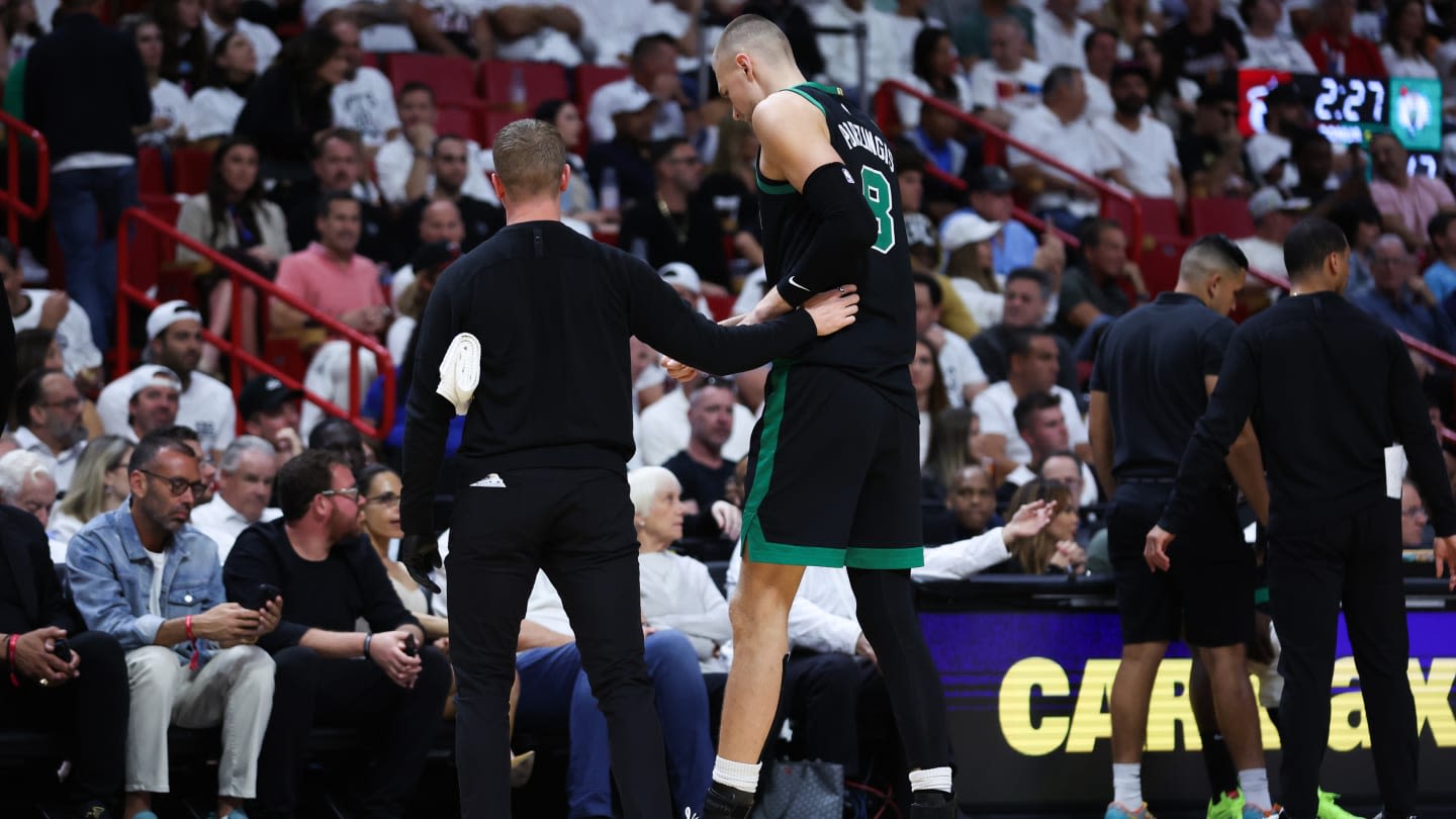 Is Kristaps Porzingis playing tonight? Latest injury update for Celtics vs. Heat, Game 5