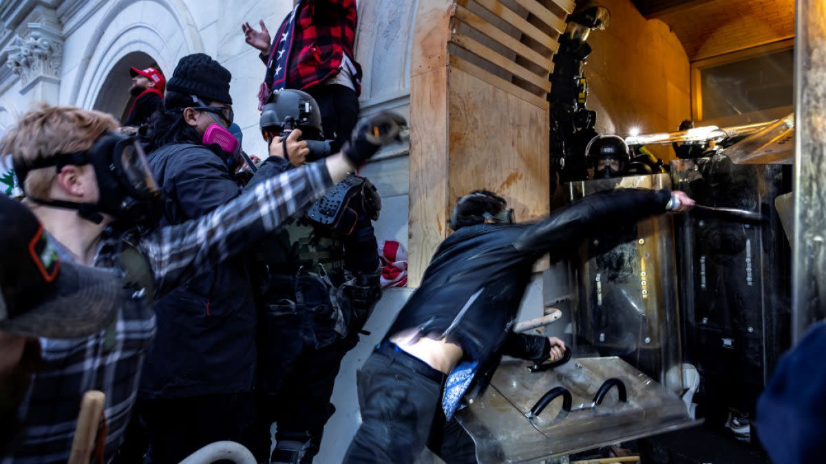 New York man pleads guilty to snatching officer's pepper spray during US Capitol riot