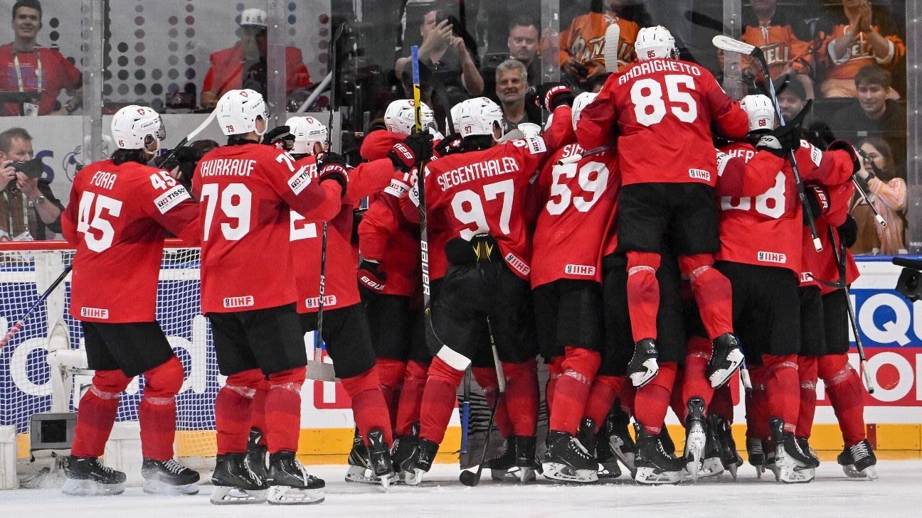 Switzerland advances to world championship final