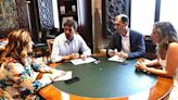 Carlos Mazón, María José Catalá, Luis Cervera y Rocío Gil en la reunión acerca del Mundial 2030