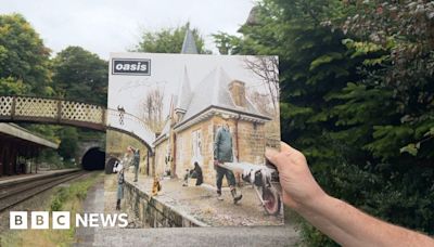 Oasis: (What's the story) behind the station on record artwork?