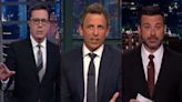 Russia Bans Jimmy Kimmel, Stephen Colbert And Seth Meyers, US Sanctions Blamed