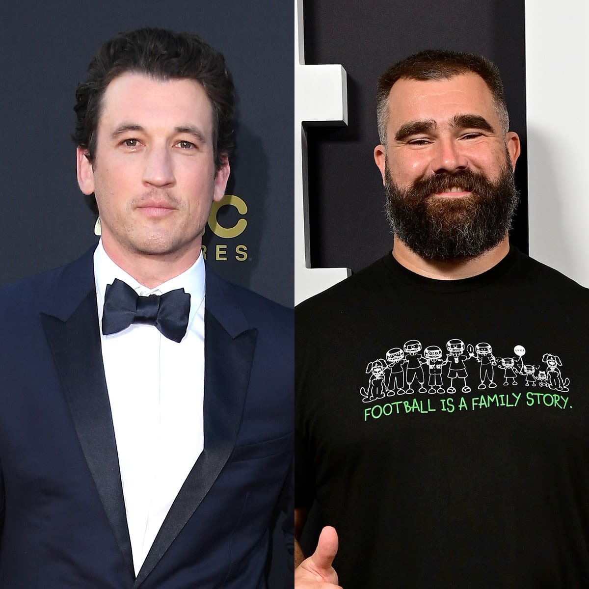 Jason Kelce Shares Question He Asked Taylor Swift’s Pal Miles Teller