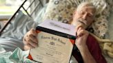 Two days after receiving his high school diploma, 98-year-old beloved veteran passes away