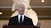 In Holocaust remembrance, Biden condemns antisemitism sparked by college protests and Gaza war