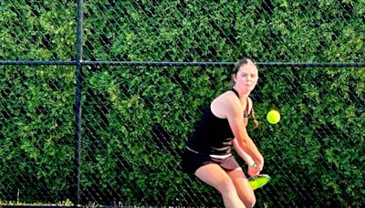 Two-sport athlete Paige Patsy helps Cathedral Prep's girls tennis team defeat Fairview