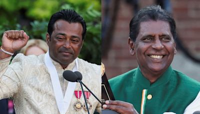 Leander Paes, Vijay Amritraj make history after Hall of Fame Induction