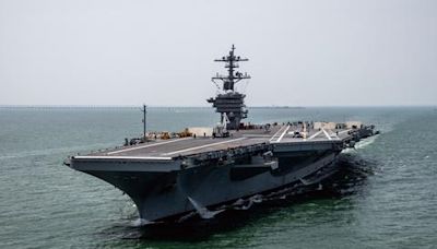 USS George Washington ‘redelivered’ to Navy after delayed, 6-year overhaul