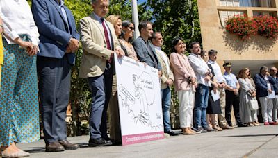 Logroño dedica la concentración mensual contra la violencia machista a la memoria de Salwa
