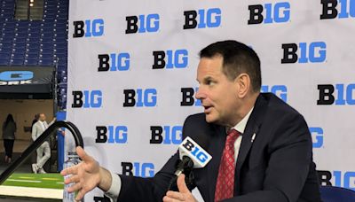 Bold. Brash. Entertaining. IU football's Curt Cignetti makes his Big Ten Media Days debut.