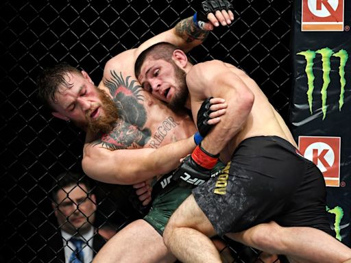 UFC Free Fight: Watch Khabib Nurmagomedov Submit Conor McGregor with No Commentary