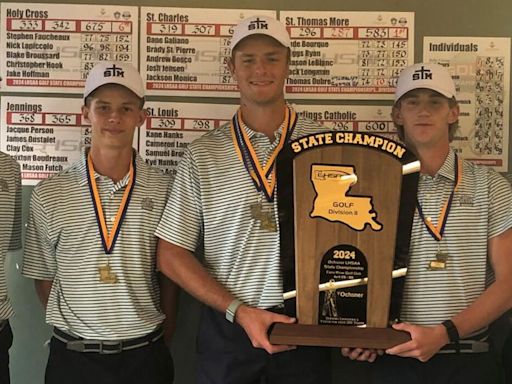 St. Thomas More golf squad captures historic state championship for school