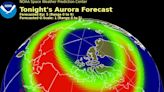 Northern lights could be visible in Wisconsin tonight, but it's expected to be cloudy