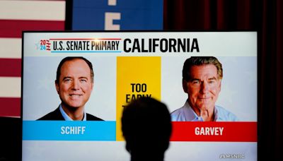 Senate race: Steve Garvey outraised Adam Schiff from April through June