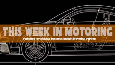 THIS WEEK IN MOTORING