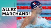 Paris 2024 Olympics video highlights: Leon Marchand receives incredible support during heat