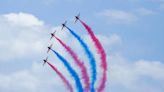 Who are the Red Arrows and what is their flypast schedule for 2023?