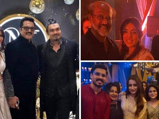 Varalaxmi Sarathkumar wedding: Rajinikanth, Trisha Krishnan, others attend her wedding to Nicholai Sachdev