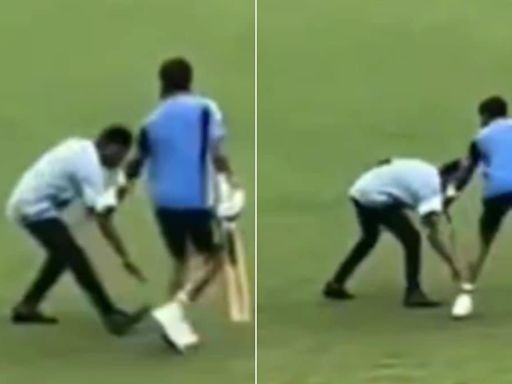 Kanpur Ground Staff Leaves His Work, Rushes to Touch Virat Kohli's Feet Before 2nd Test: WATCH - News18