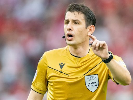 Who is the referee for England vs Switzerland?