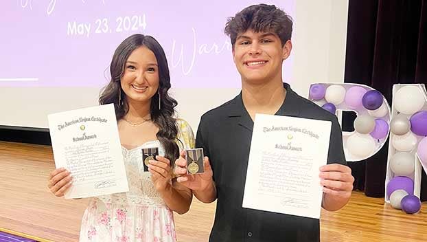 Port Neches Middle School students earn American Legion Awards - Port Arthur News