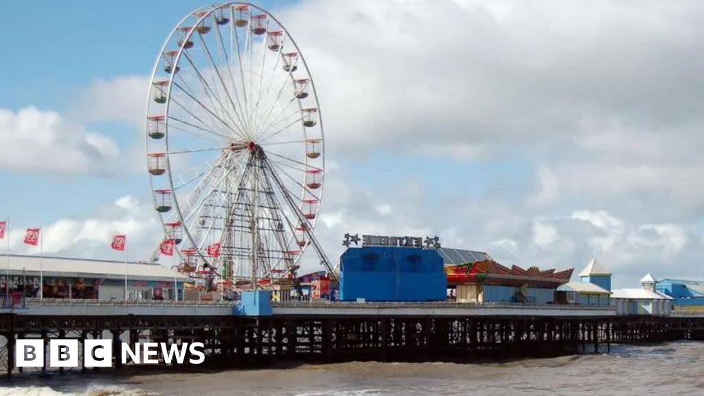 Woman hurt after falling through Blackpool Central Pier