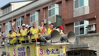 苗栗市長補選13日登場 余文忠全力衝刺盼讓家鄉更好