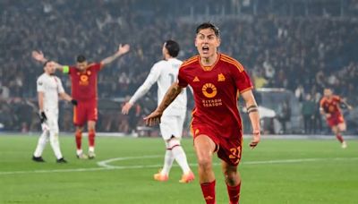 Dybala marcó para la Roma, que ya están en semis de la Europa League