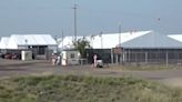 Strong winds cause damage to migrant tent facility, Webb County officials say